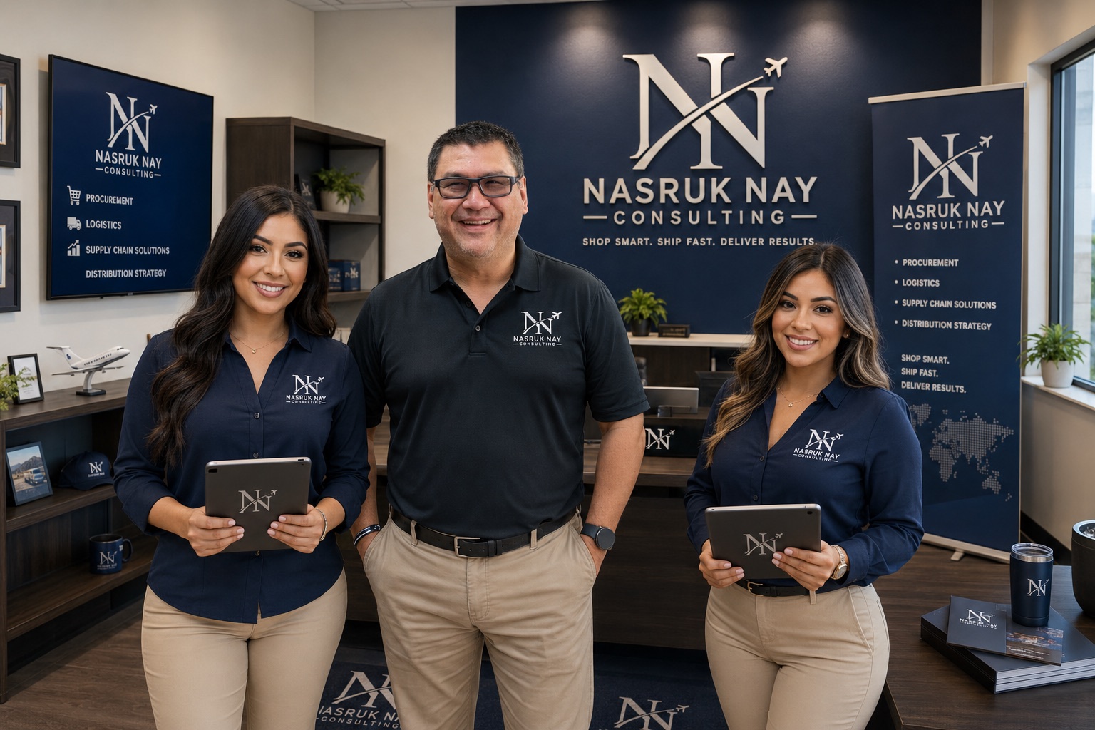 Nasruk Nay and the Nasruk Nay Consulting team ready to serve Alaska clients